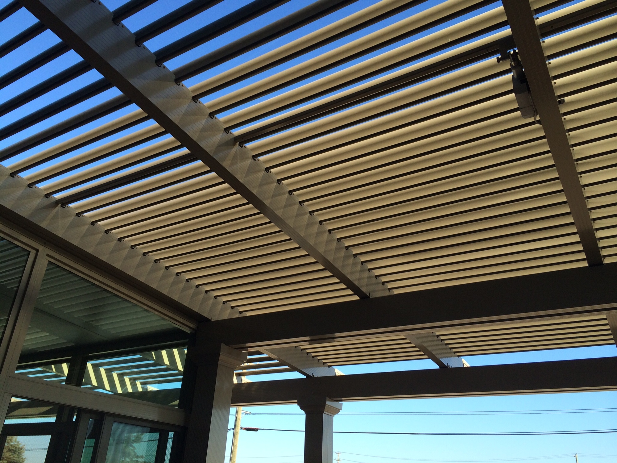 Louvered Roof