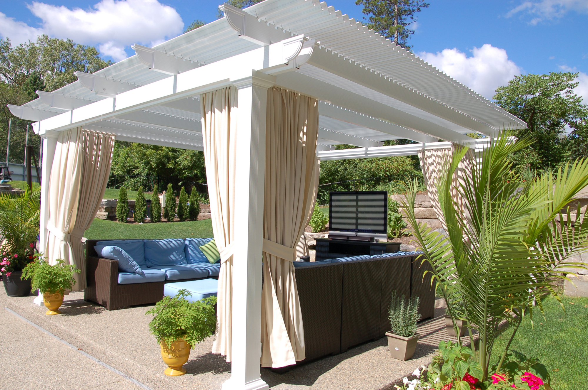 Louvered Roof 