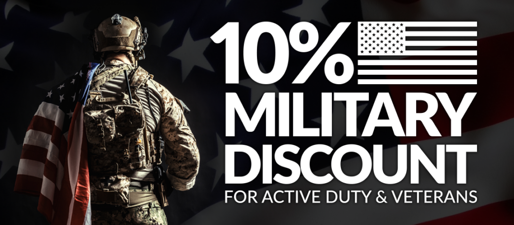 10% Military Discount