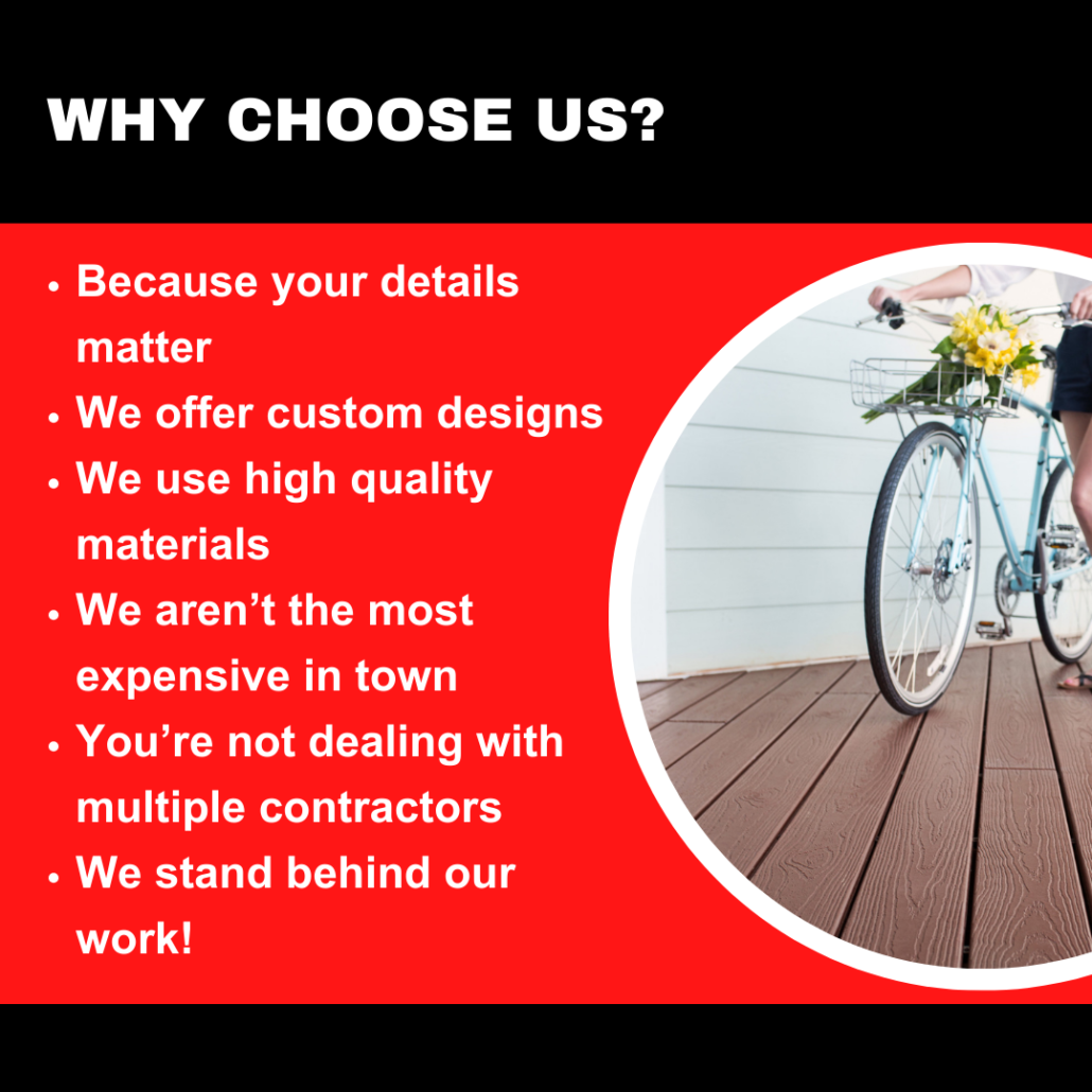 Why Choose CMR Outdoor Living?